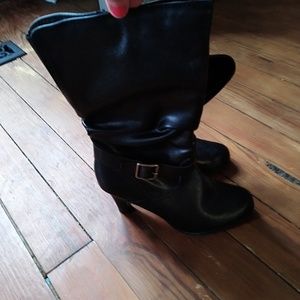 Dress high heel boots